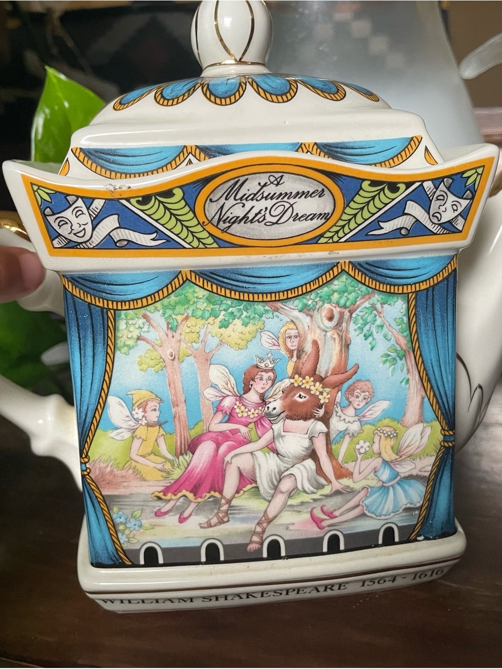 Midsummer Night's Dream Decorative Teapot - Sadler